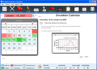 Ovulation Chart For Boy